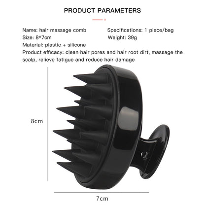 Silicone Scalp Massage Comb