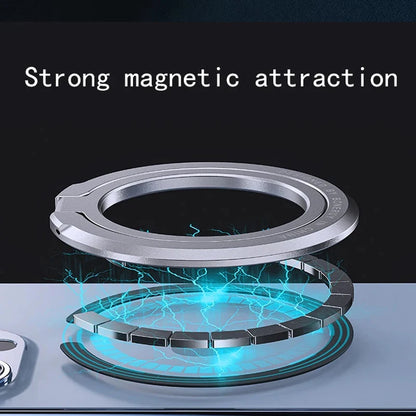 Snap-On Magnetic Ring Holder – Adjustable, MagSafe